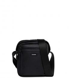 Calvin Klein Black Reporter Small Crossbody Bag