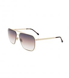 Isabel Marant Golden Gradient Sunglasses