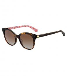 Kate Spade Brown Havana Gradient Sunglasses