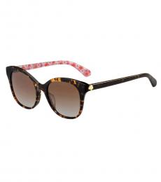 Kate Spade Brown Havana Gradient Sunglasses