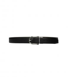 Ermenegildo Zegna Black-Brown Classic Reversible Belt