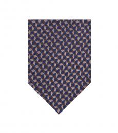 Dark Blue Skinny Classic Tie