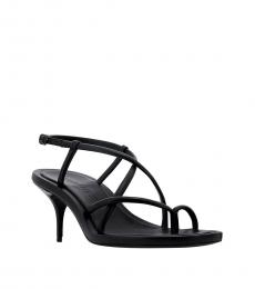 Alexander McQueen Black Strappy Heels