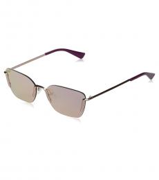 Moschino Light Purple Square Sunglasses