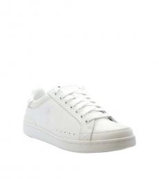 White Talbert Leather Sneakers