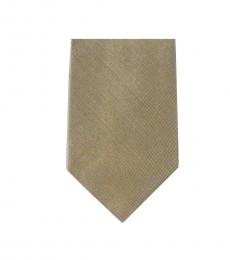 Michael Kors Brown Timeless  Slim Silk Tie