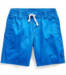 Ralph Lauren Little Boys Pacific Royal Twill Drawstring Shorts
