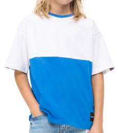 Calvin Klein Little Boys Blue Colorblock T-Shirt