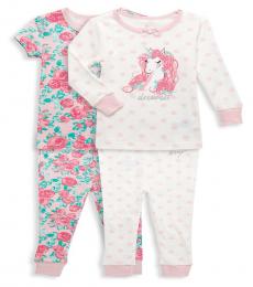 Betsey Johnson 4 Piece T-shirt/Pajama Sets (Baby Girls)