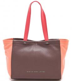 Marc Jacobs Multicolor Logo Large Tote