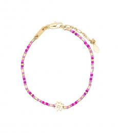 Rebecca Minkoff Light Purple Star Bead Bracelet