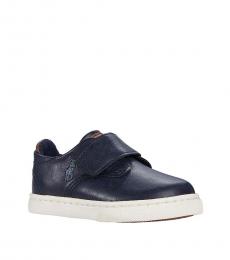 Ralph Lauren Baby Boys Navy Thurston Sneakers