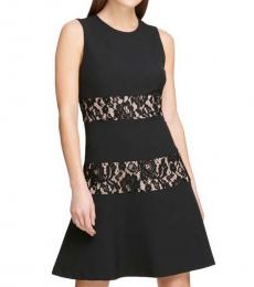 DKNY Black Sleeveless Dress