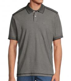 Tommy Bahama Black Playa Wave Polo