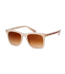 Coach Off White Square Sunglasses