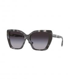 Burberry Black Tamsin Butterfly Sunglasses