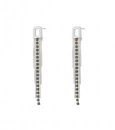 Lucky Brand Two Tone Fringe Drama Earrings