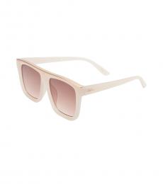 Vince Camuto Light Pink Flat Top Sunglasses