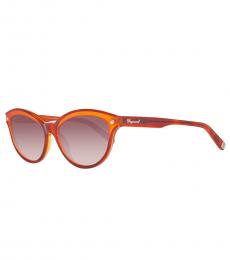 Dsquared2 Orange Butterfly Sunglasses