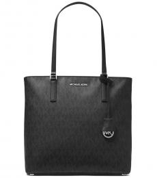 Michael Kors Black Morgan Signature Large Tote