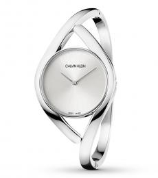 Calvin Klein Silver Classic Bangle Ritzy Watch
