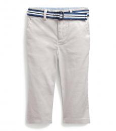 Ralph Lauren Baby Boys Light Smoke Belted Chinos