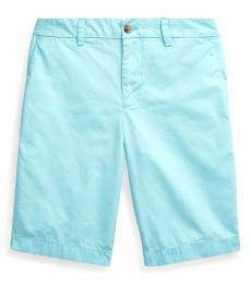Ralph Lauren Boys Island Aqua Poplin Shorts