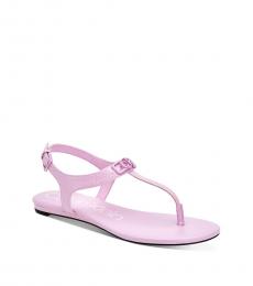 Calvin Klein Stone Pink Croc Print Shamary Flats