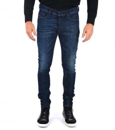 Diesel Dark Blue Stretch Tepphar Jeans