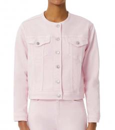 Rebecca Minkoff Light Pink Buttoned Celeste Jacket