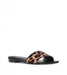 Michael Kors Leopard Print Mercer Flats