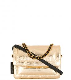 marc jacobs gold pillow bag