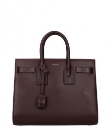Saint Laurent Violet Sac De Jour Medium Satchel
