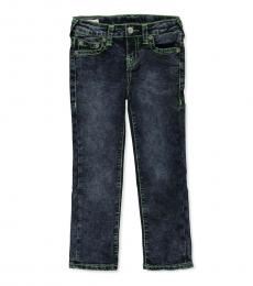 True Religion Little Boys Sail Blue Stitching Jeans
