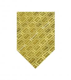 Mustard Yellow Silk Tie