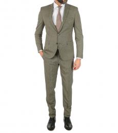 Corneliani Grey   Shephard'S Check Virgin Wool Suit
