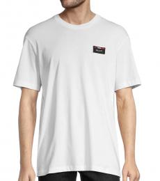 Bally White Front Logo T-Shirt