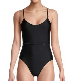 Calvin Klein Black One-Piece Swimsuit