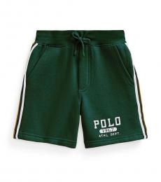 Ralph Lauren Little Boys New Forest Logo Fleece Shorts