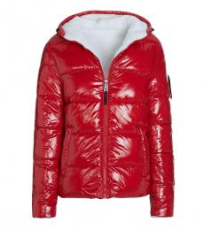 Philipp Plein Red Reversible Jacket