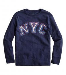 J.Crew Boys New York Long Sleeve Nyc T-Shirt
