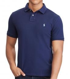 Ralph Lauren Navy Blue Classic Fit Mesh Polo