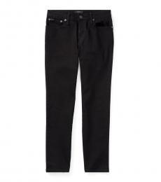 Ralph Lauren Boys Black Hampton Straight Stretch Jeans