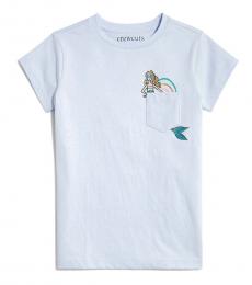 J.Crew Girls Pocket Mermaid Graphic T-Shirt