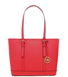 Red Jet Set Small Tote