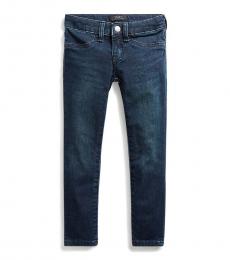 Ralph Lauren Little Girls Lucey Wash Aubrie Denim Leggings