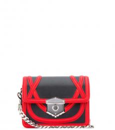 Alexander McQueen Black Wikka Mini Crossbody