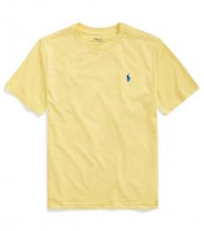 Ralph Lauren Boys Oasis Yellow Crewneck T-Shirt