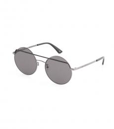 McQ Alexander McQueen Black Double Nose Bridge Sunglasses
