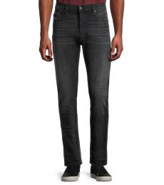 Diesel Black Tepphar Slim-Carrot Jeans